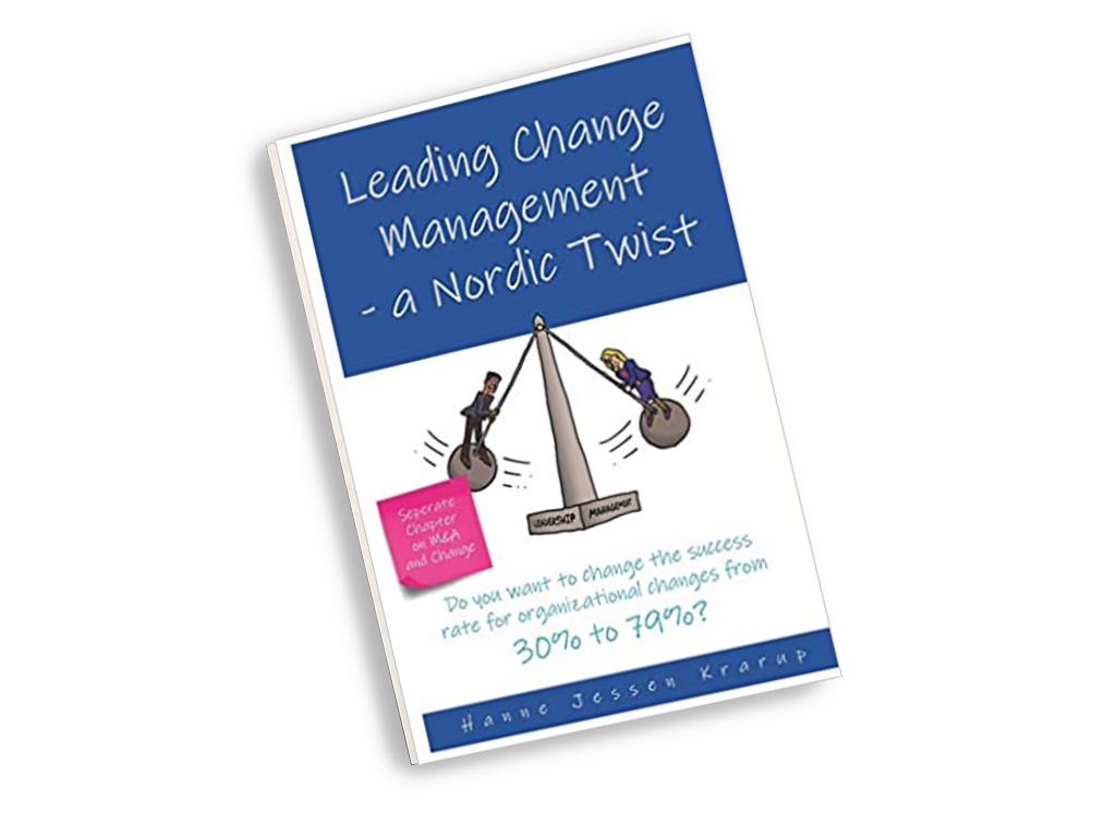 The book Leading Change Management - a Nordic Twist